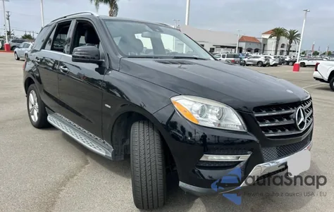 2012 Mercedes-Benz Ml 350 4Matic z USA, uszkodzony, nr VIN 4JGDA5HB5CA084537